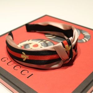 Pink Bee Knotted Headband